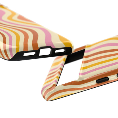 Retro Sunset Wave Google Pixel Case