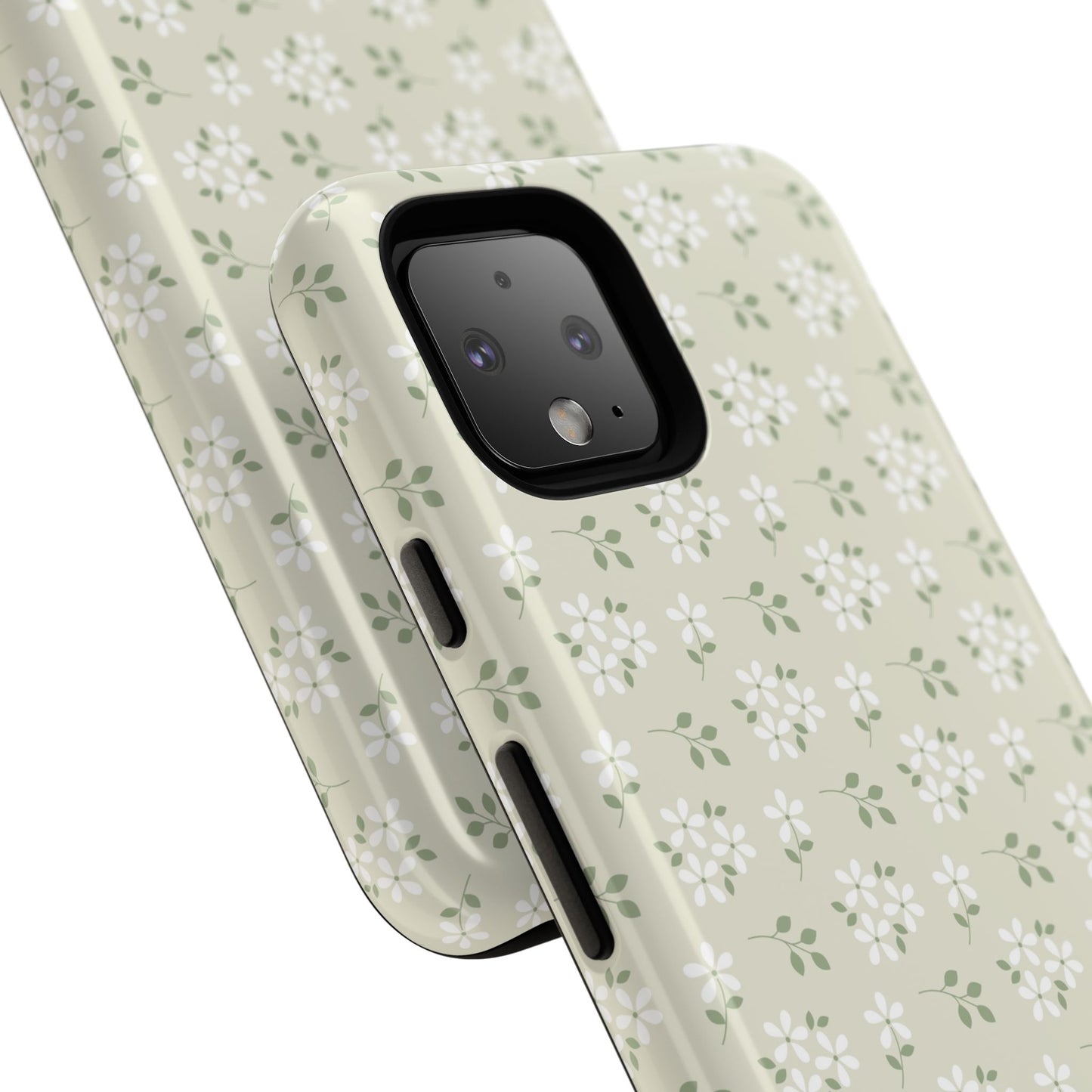 Beige Daisy Bloom Google Pixel Case