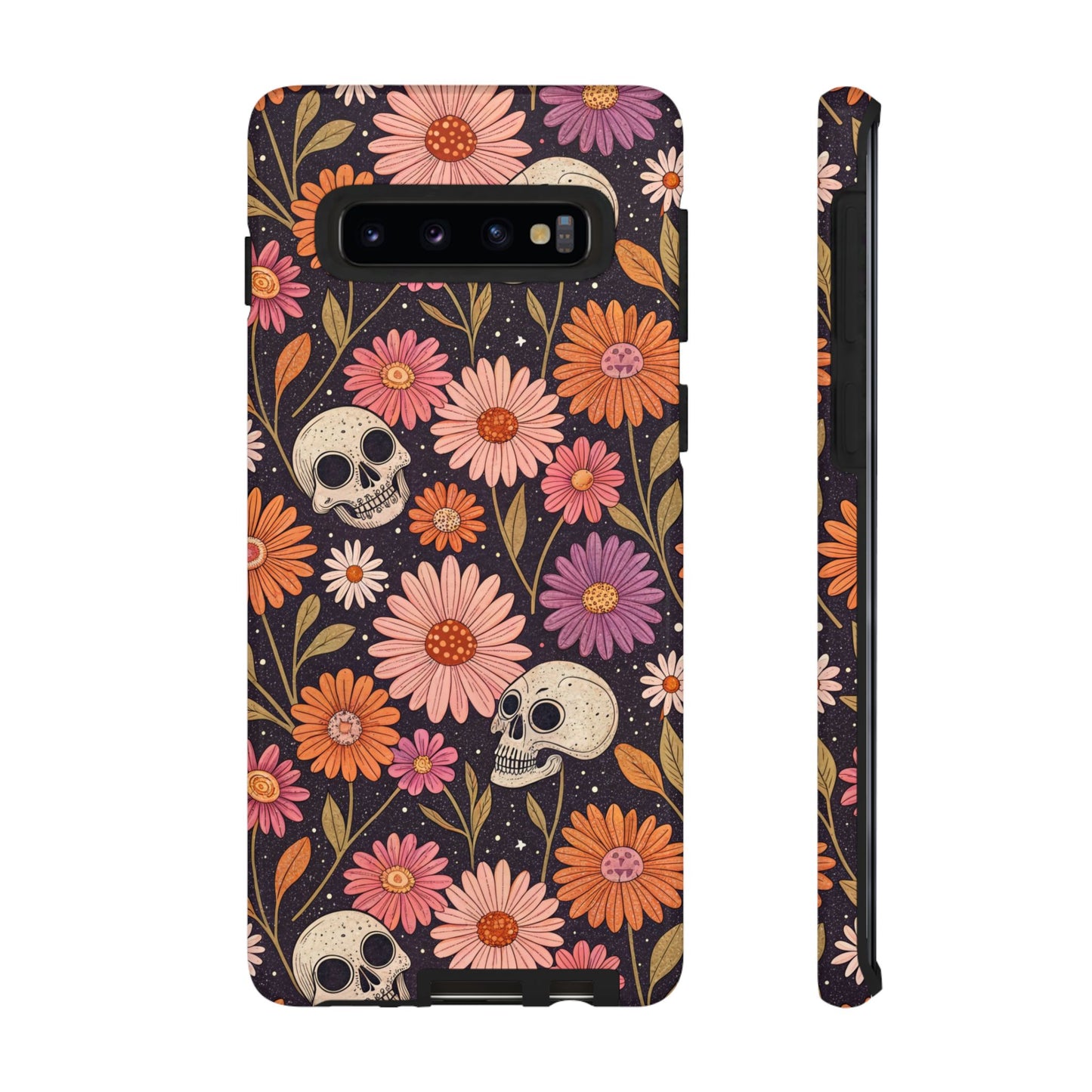 Skulls & Fall Florals Samsung Case