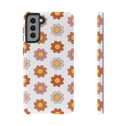 Retro Daisy Samsung Case