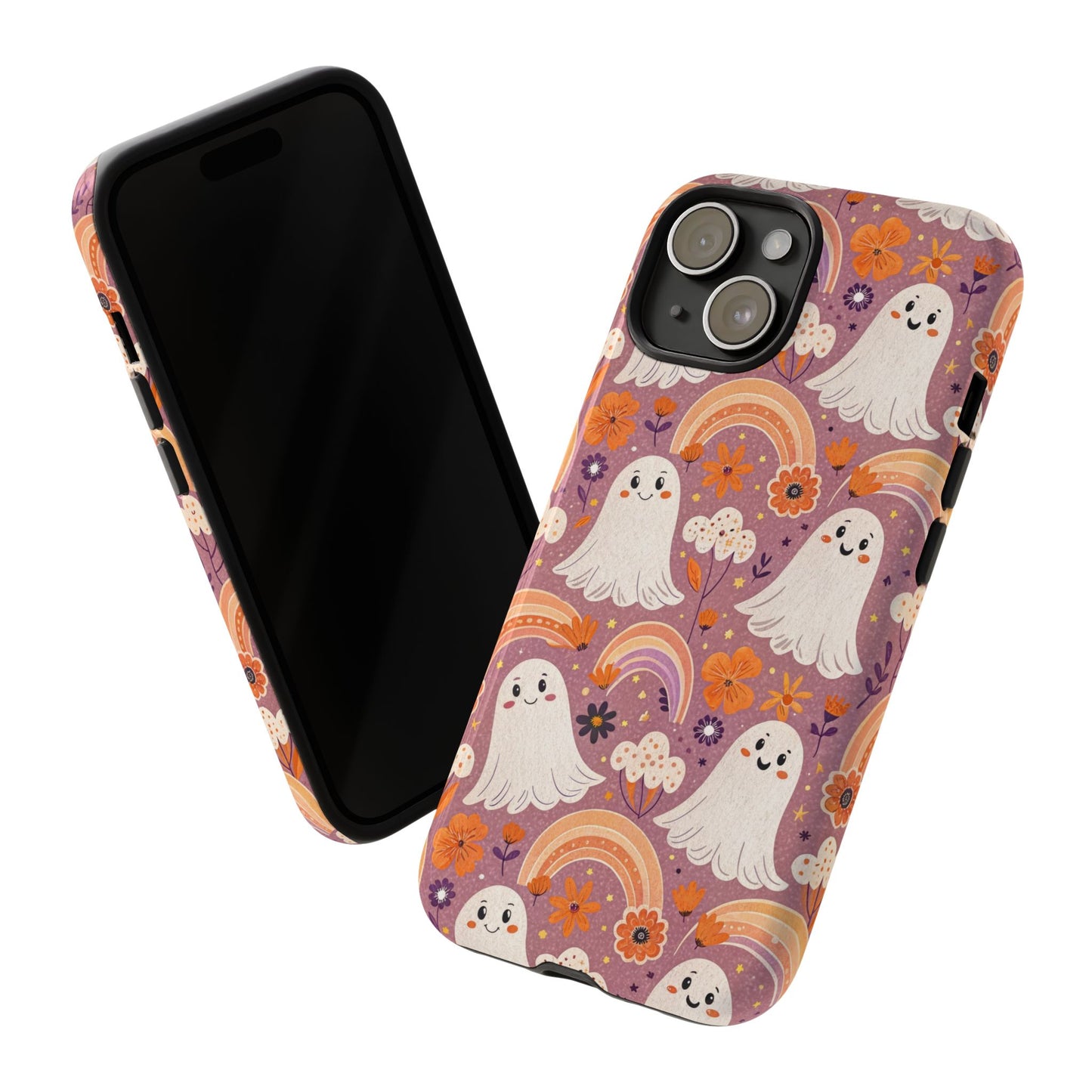 Pastel Halloween Ghost iPhone Case