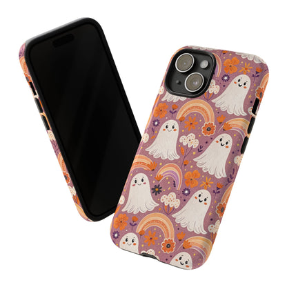 Pastel Halloween Ghost iPhone Case