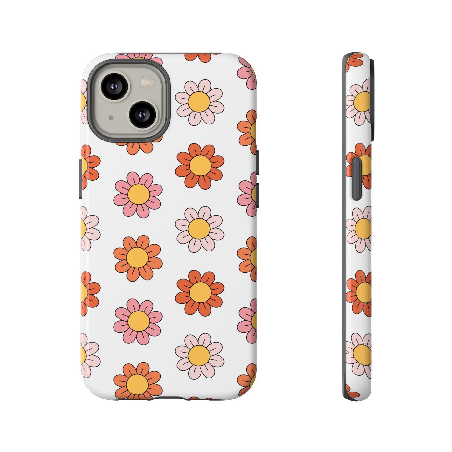 Retro Daisy iPhone Case