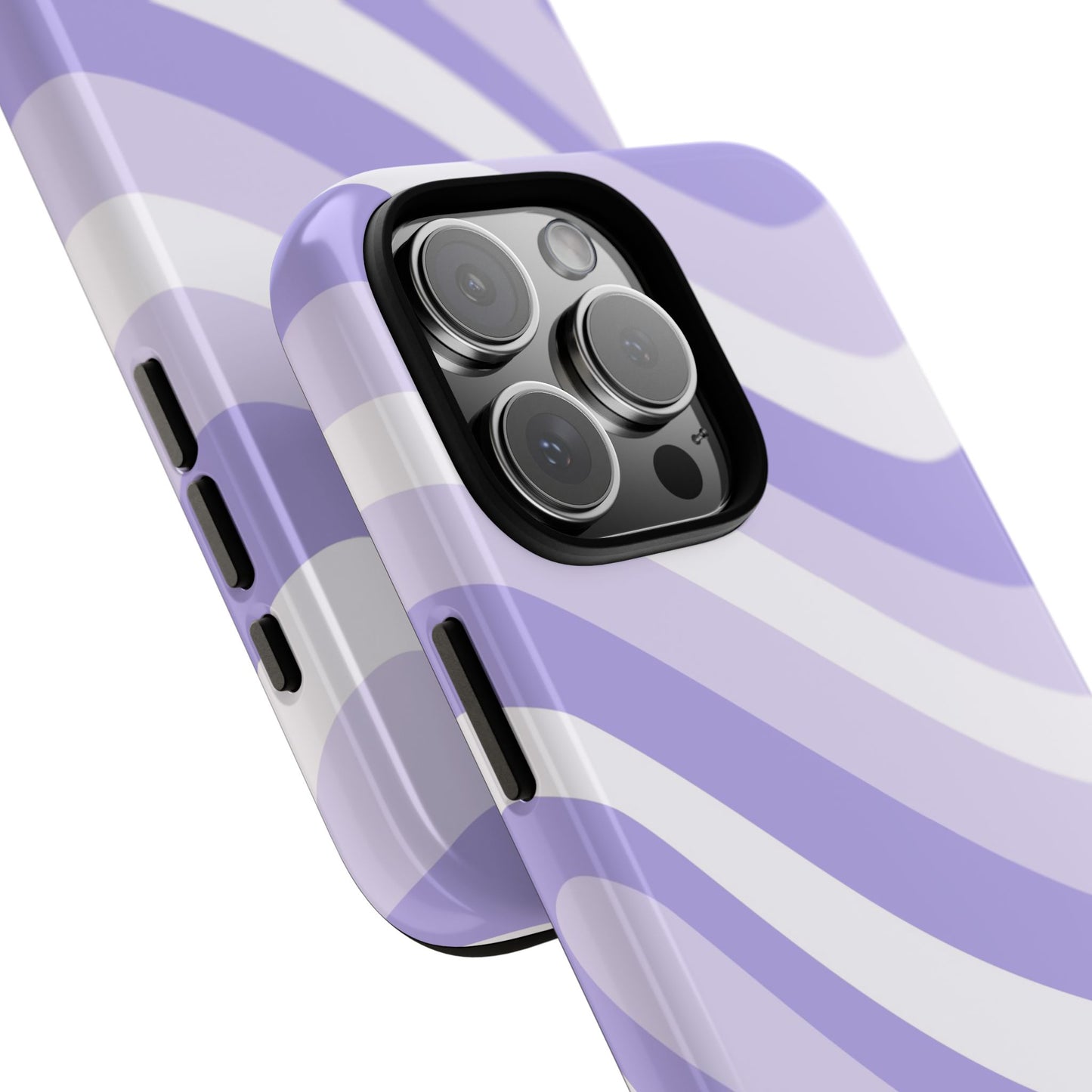 Lavender Wave Abstract iPhone Case
