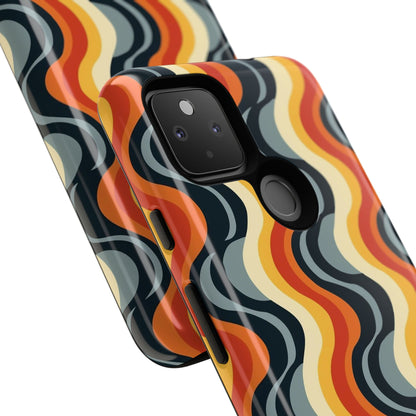 Retro Wavy Stripe Google Pixel Case