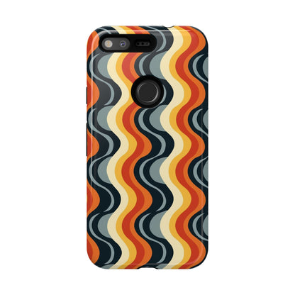 Retro Wavy Stripe Google Pixel Case