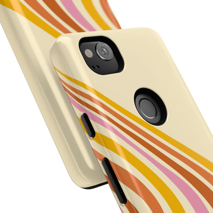 Retro Wave Swirl Google Pixel Case