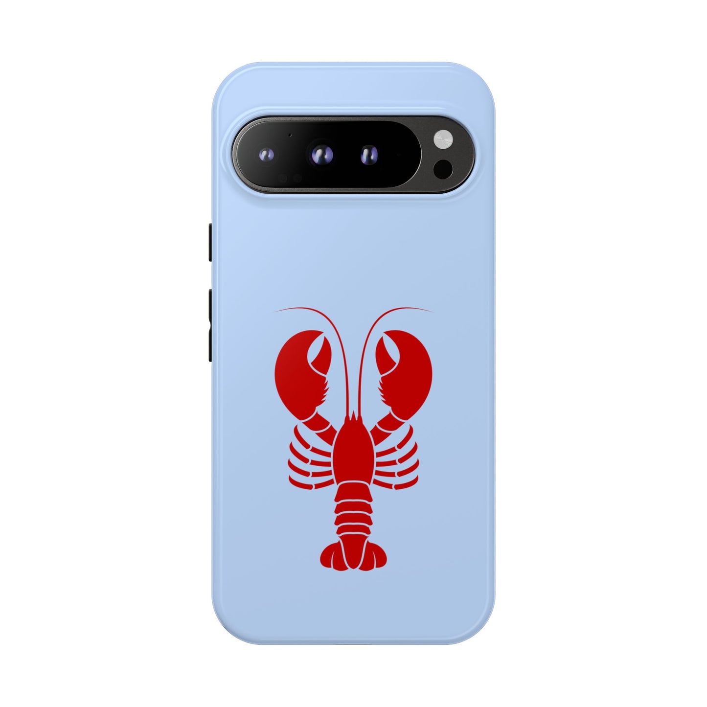 Red Lobster on Sky Blue Google Pixel Case