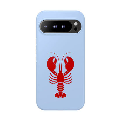 Red Lobster on Sky Blue Google Pixel Case