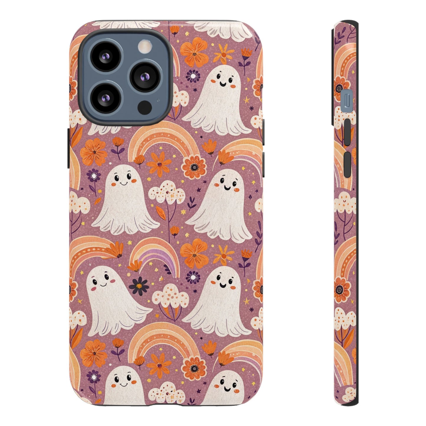 Pastel Halloween Ghost iPhone Case