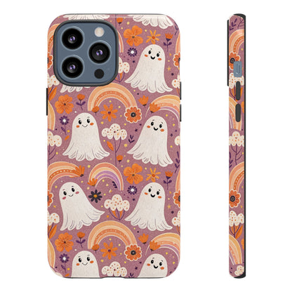 Pastel Halloween Ghost iPhone Case