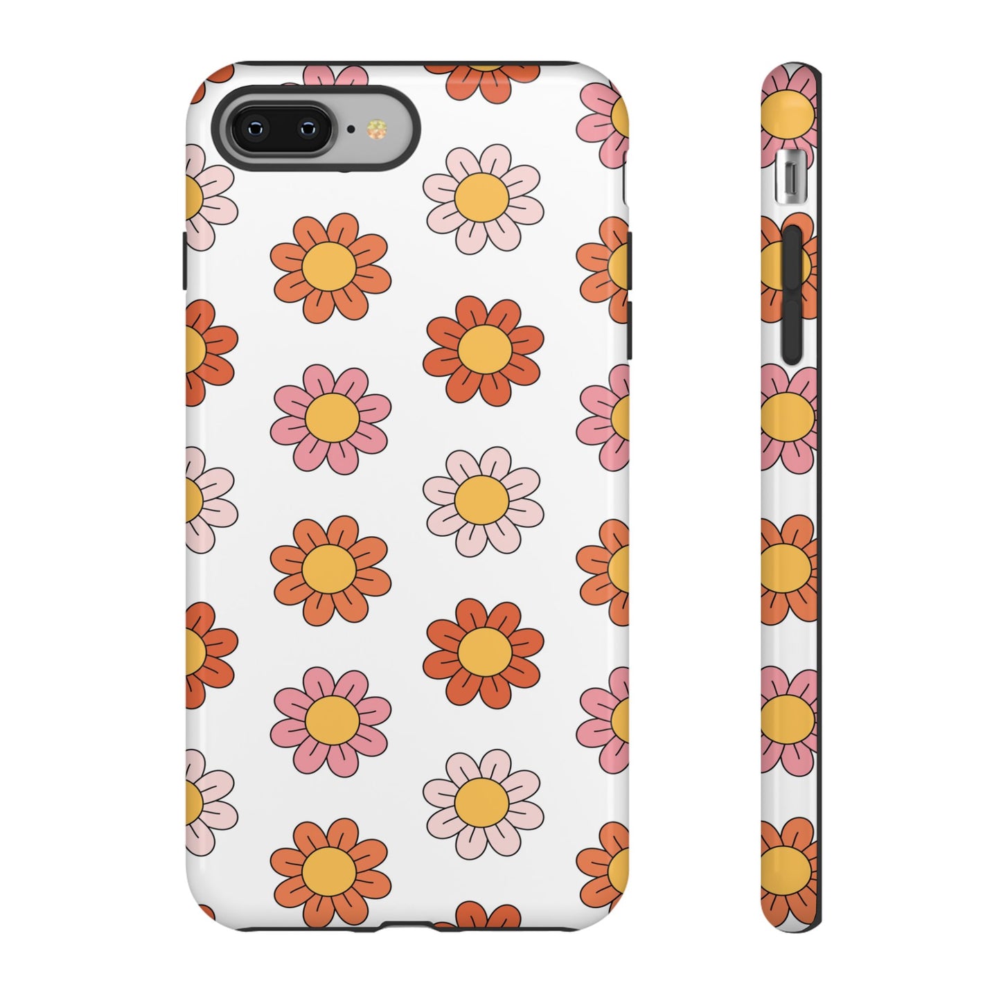 Retro Daisy iPhone Case
