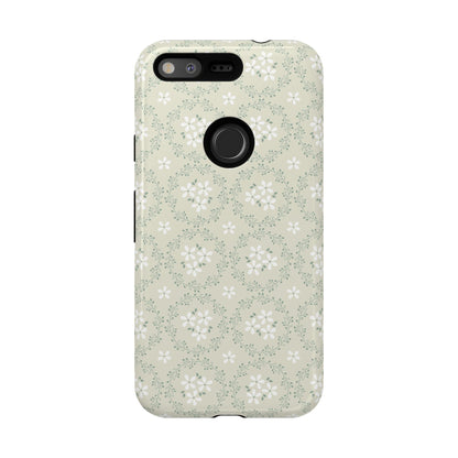 Vintage Daisy Wreath Google Pixel Case