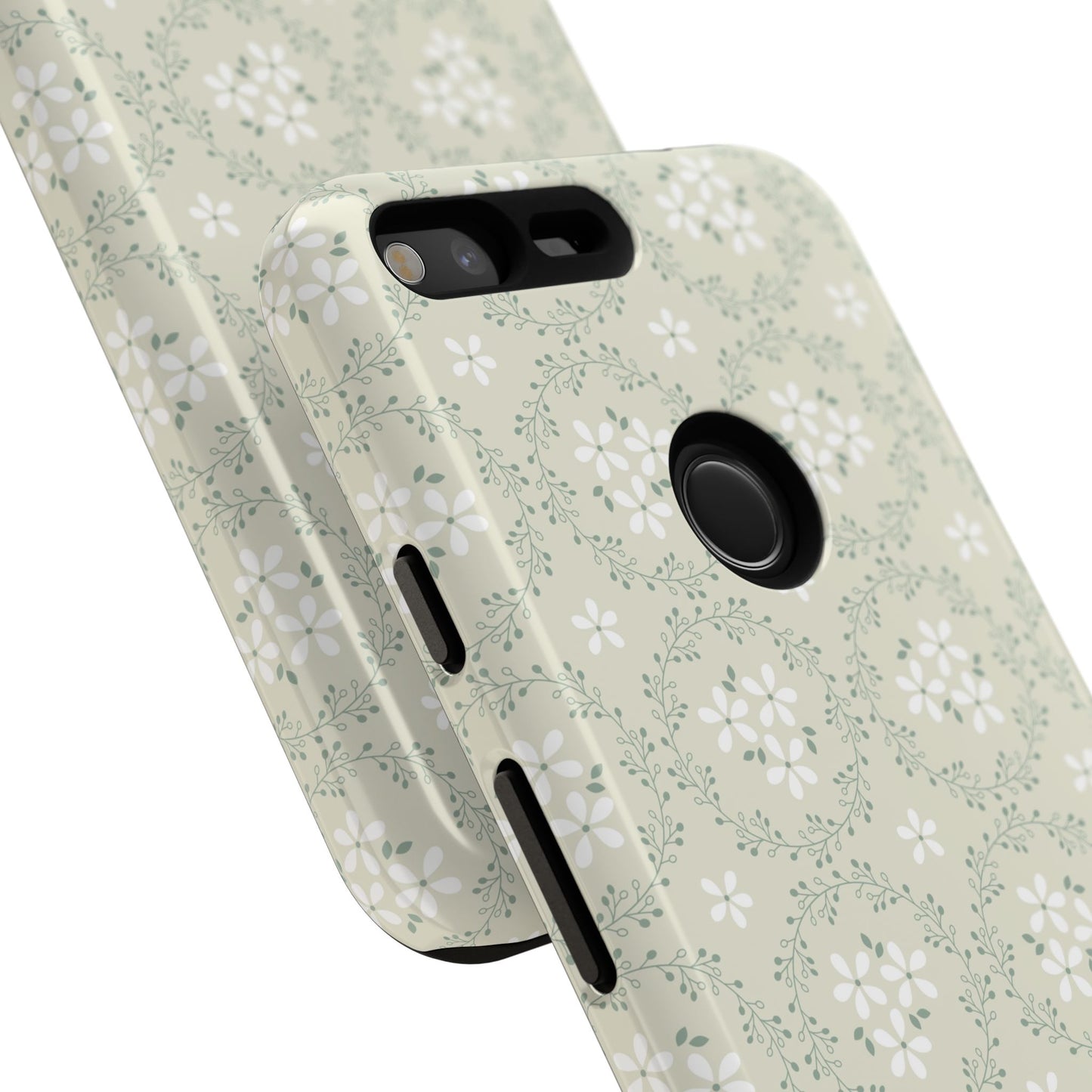 Vintage Daisy Wreath Google Pixel Case