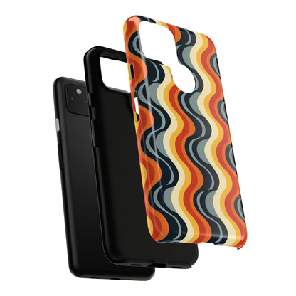 Retro Wavy Stripe Google Pixel Case