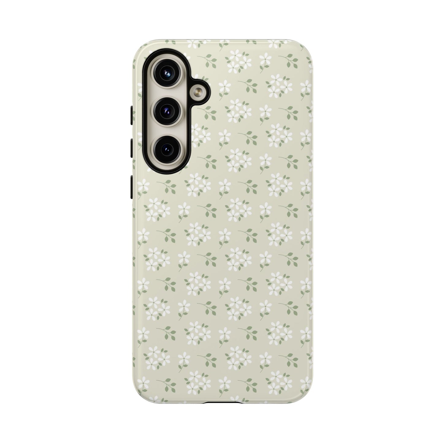 Beige Daisy Bloom Samsung Case