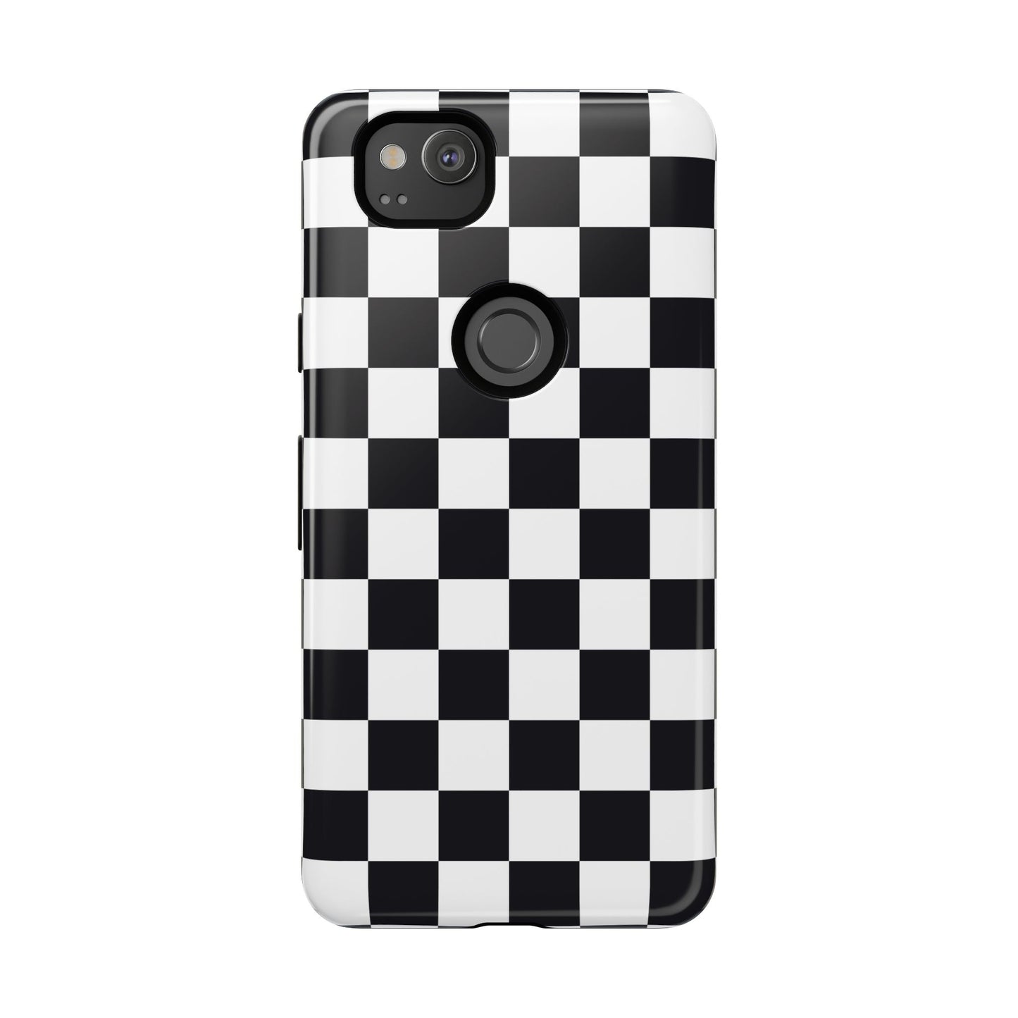 Black & White Checkerboard Google Pixel Case