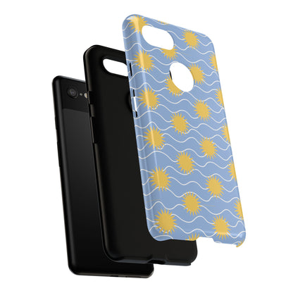 Sunny Waves Blue Google Pixel Case