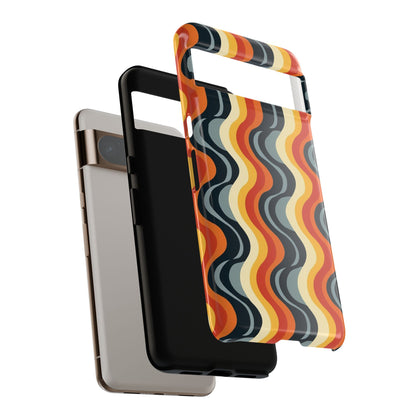 Retro Wavy Stripe Google Pixel Case