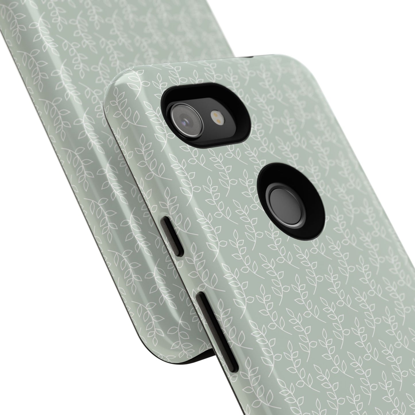 Minimal Leaf Print Google Pixel Case