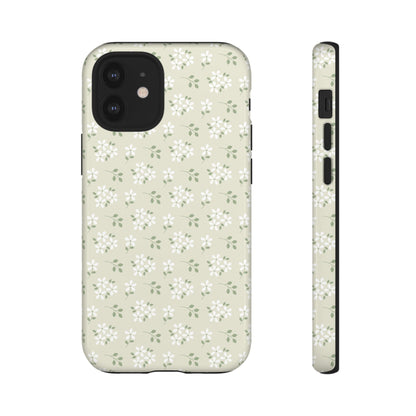 Beige Daisy Bloom iPhone Case
