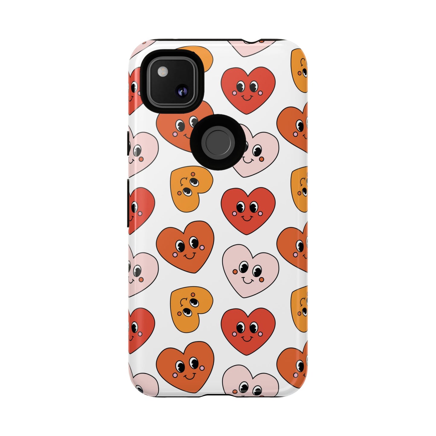 Smiley Heart Faces Google Pixel Case