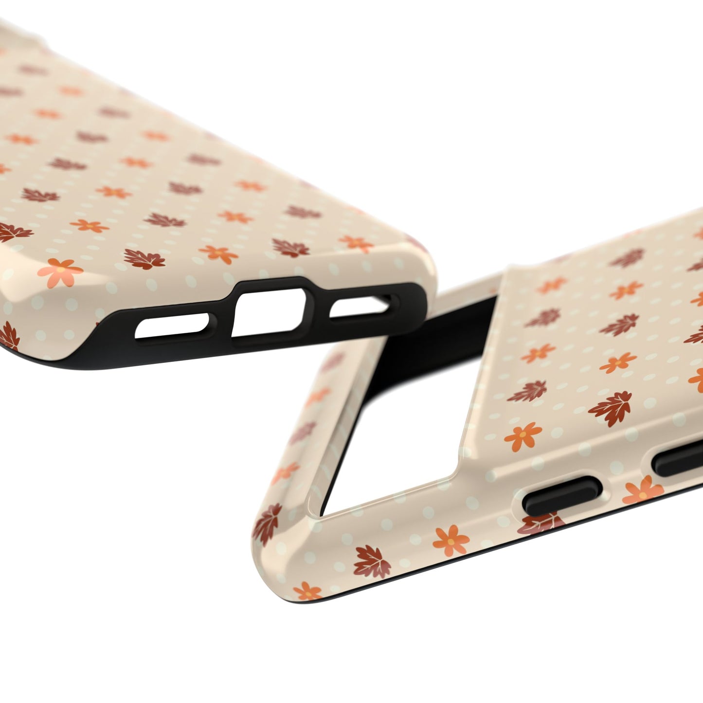 Beige Fall Floral Polka Dot Google Pixel Case