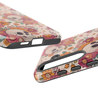 Floral Skull Samsung Case