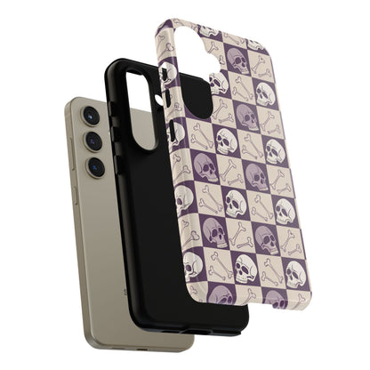 Skull & Bones Checkered Samsung Case