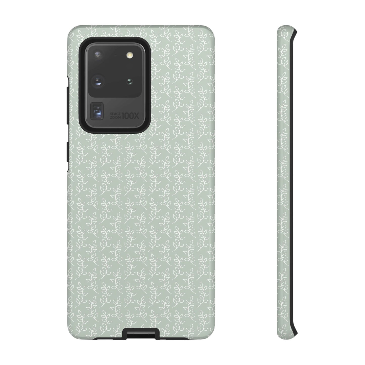 Minimal Leaf Print Samsung Case