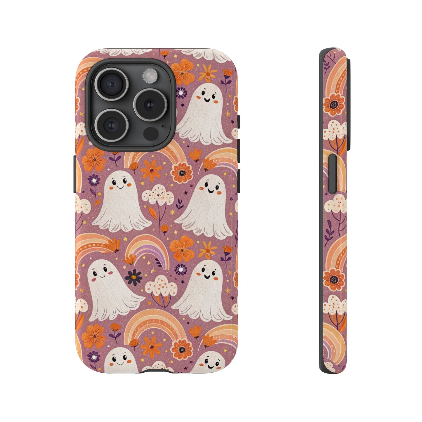 Pastel Halloween Ghost iPhone Case