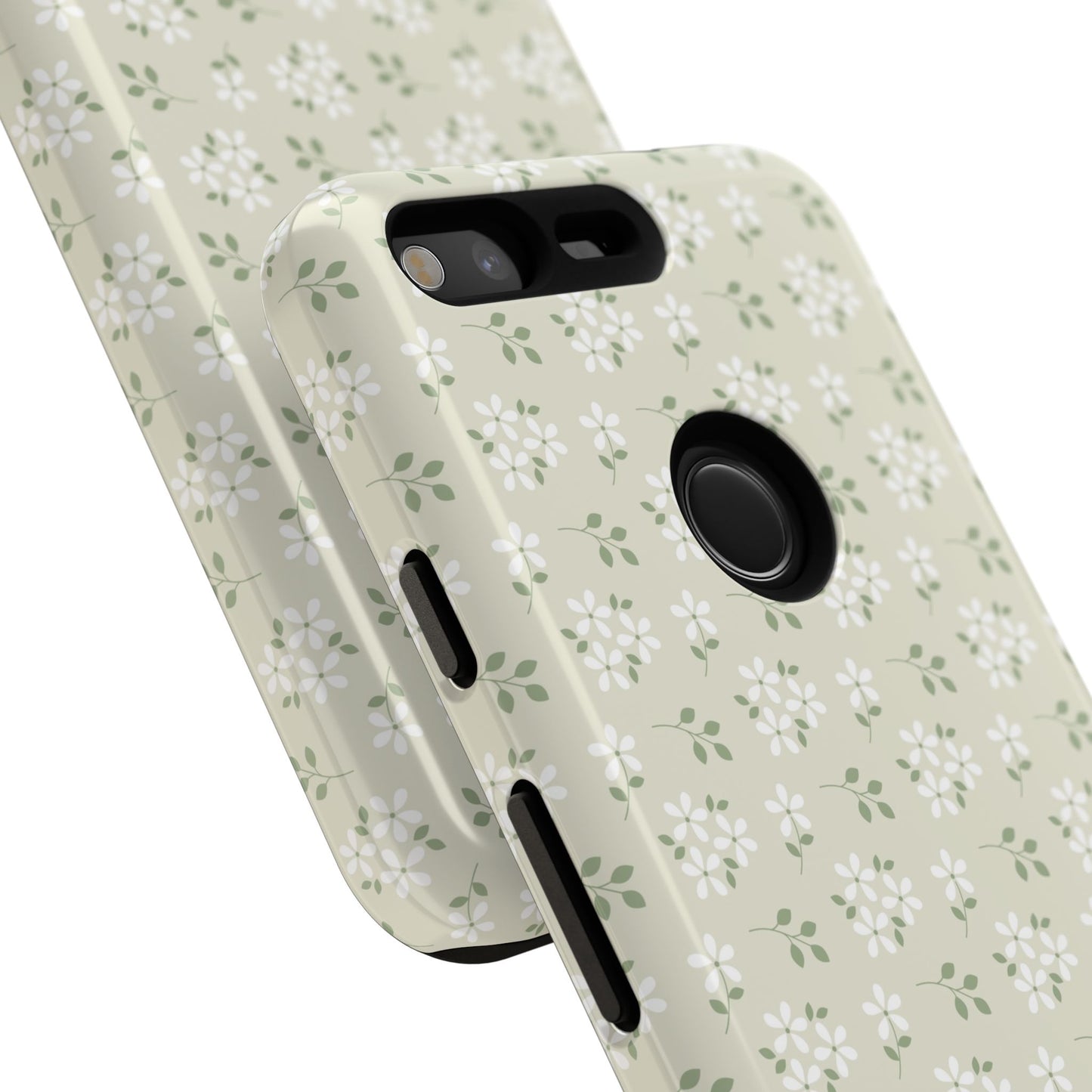 Beige Daisy Bloom Google Pixel Case