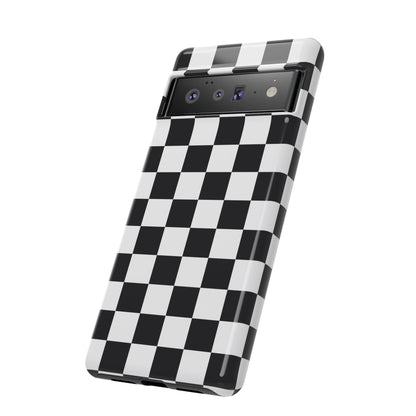 Black & White Checkerboard Google Pixel Case