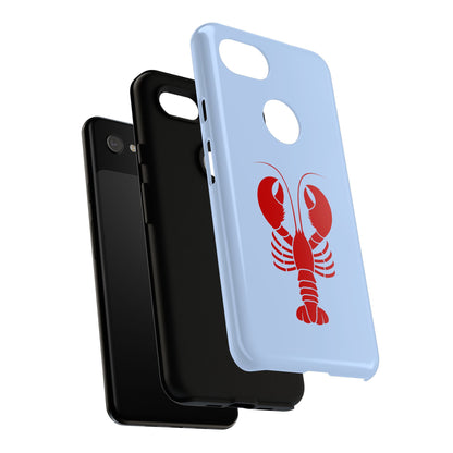 Red Lobster on Sky Blue Google Pixel Case