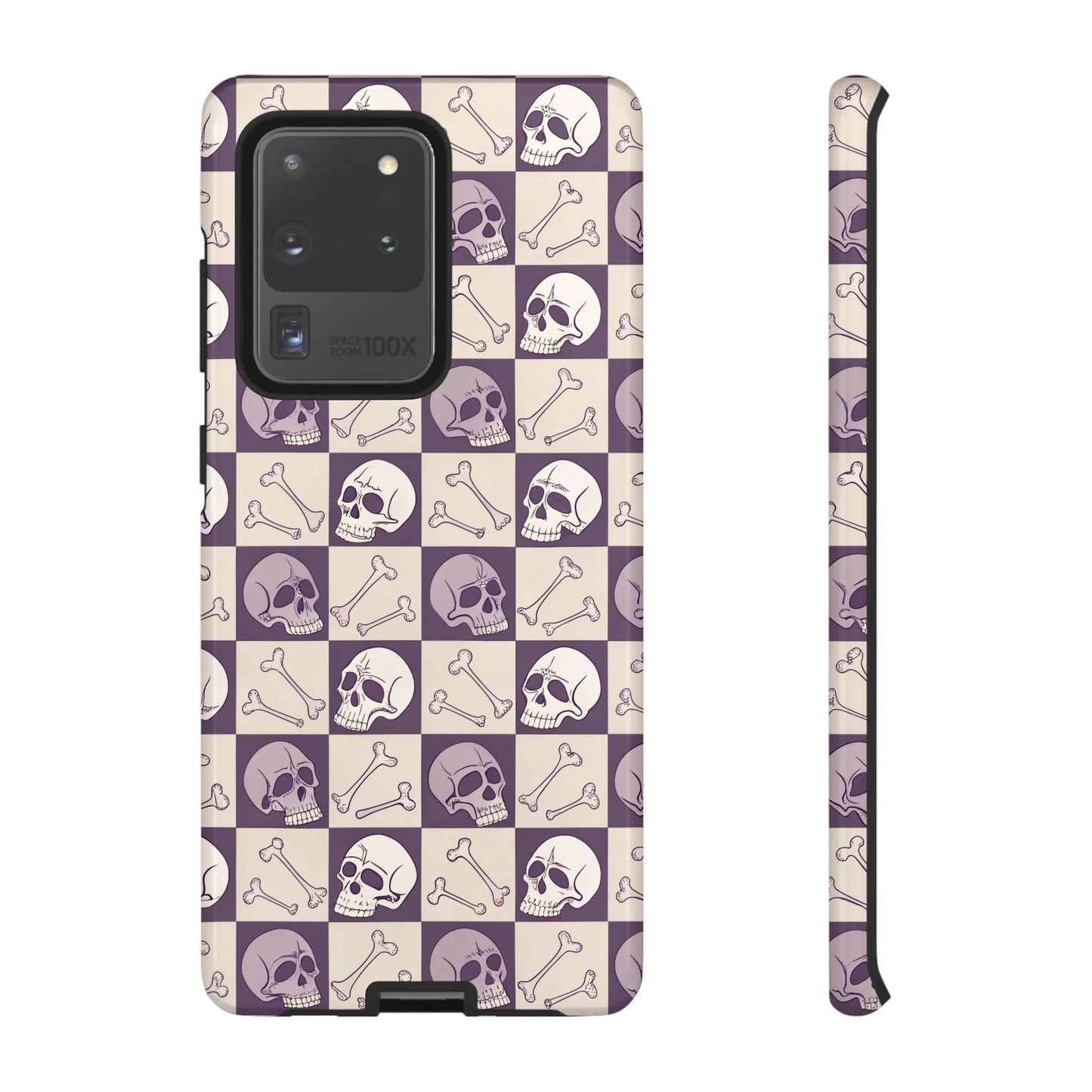 Skull & Bones Checkered Samsung Case