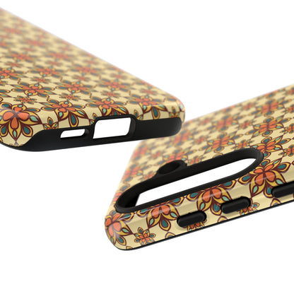 Retro Mandala Floral Samsung Galaxy Case