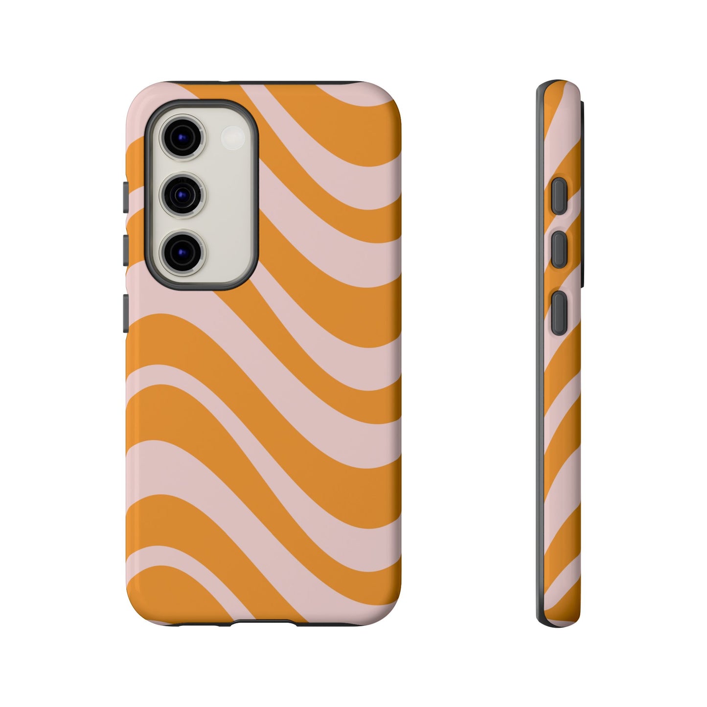Retro Wavy Stripe Samsung Case