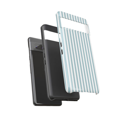 Blue & White Stripe Google Pixel Case