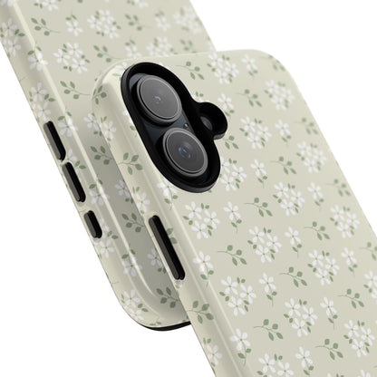 Beige Daisy Bloom iPhone Case