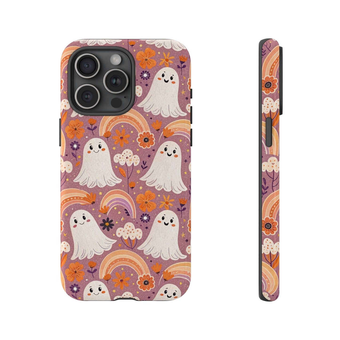Pastel Halloween Ghost iPhone Case
