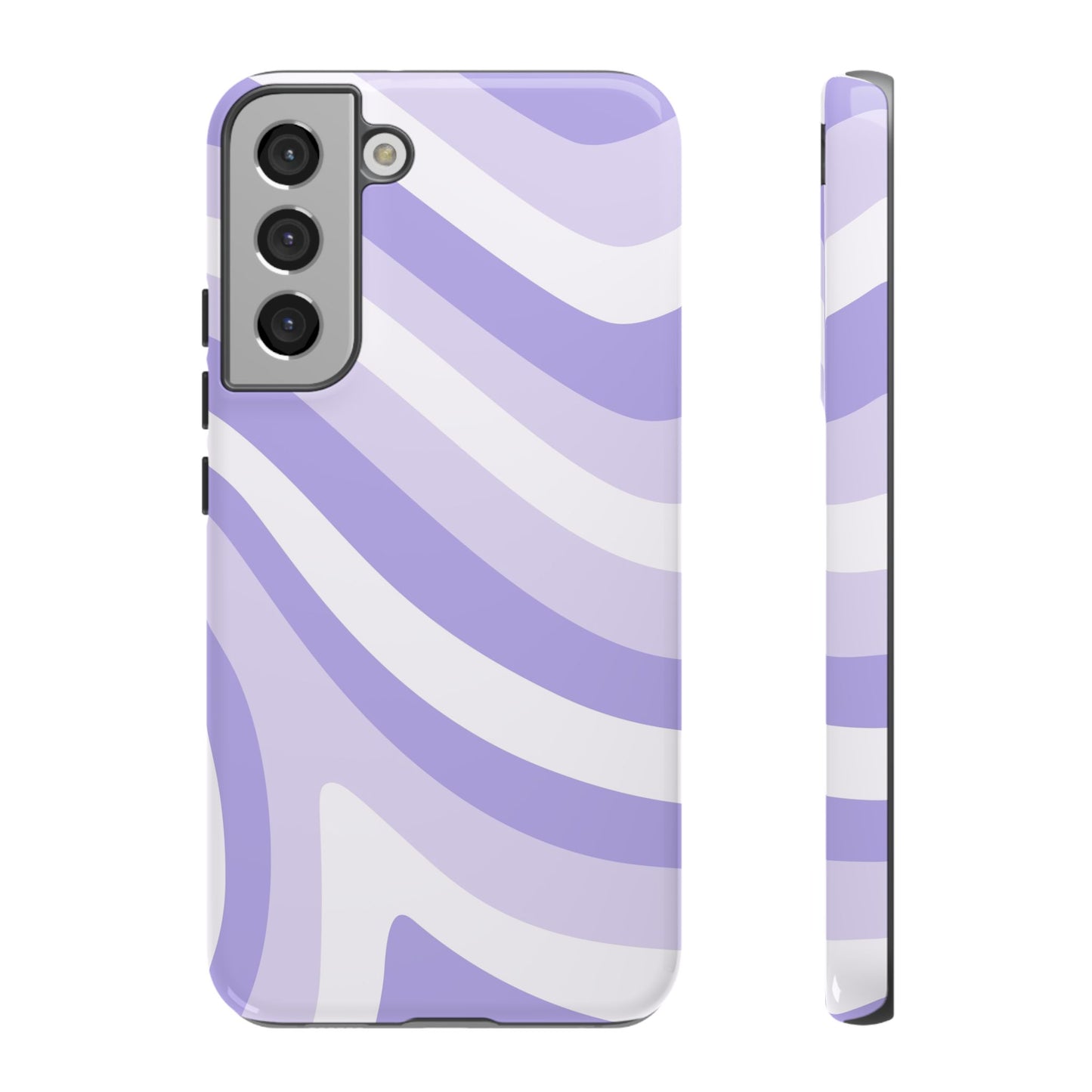 Lavender Wave Abstract Samsung Case