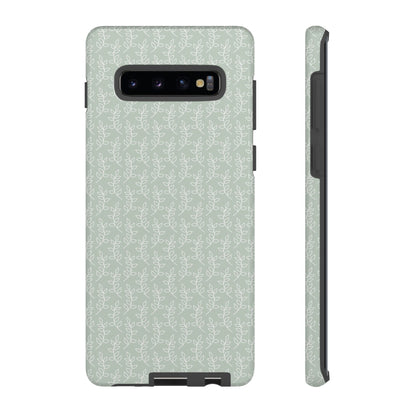 Minimal Leaf Print Samsung Case