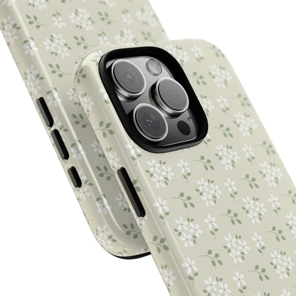 Beige Daisy Bloom iPhone Case