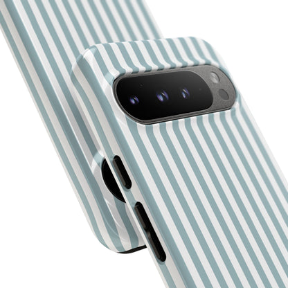 Blue & White Stripe Google Pixel Case