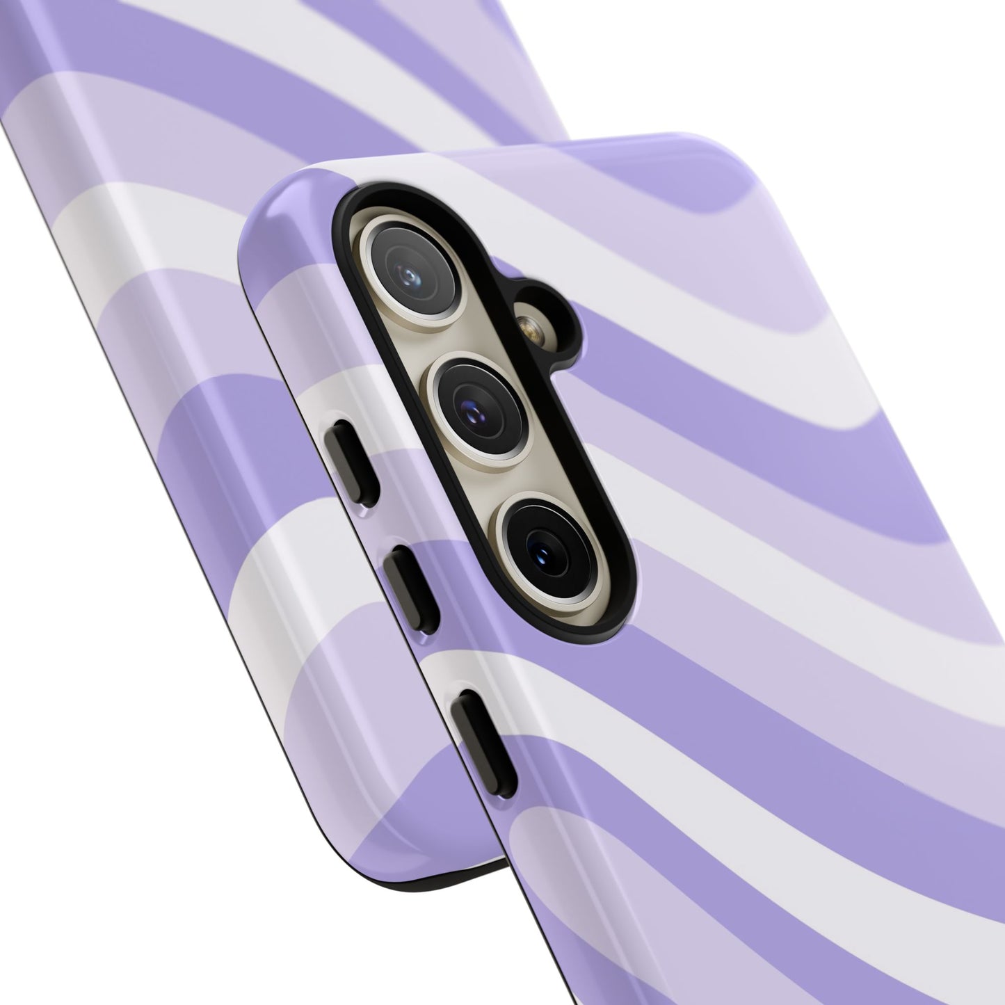 Lavender Wave Abstract Samsung Case
