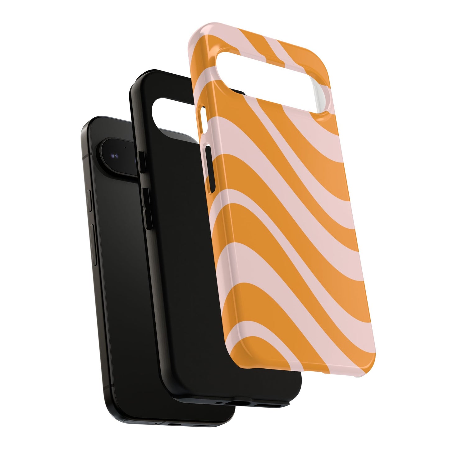 Retro Wavy Stripe Google Pixel Case