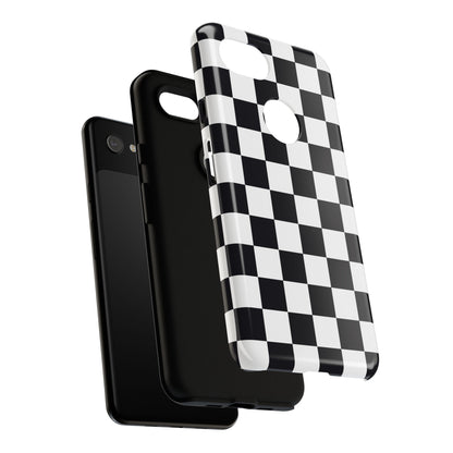 Black & White Checkerboard Google Pixel Case