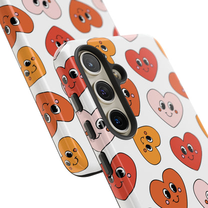 Smiley Heart Faces Samsung Case