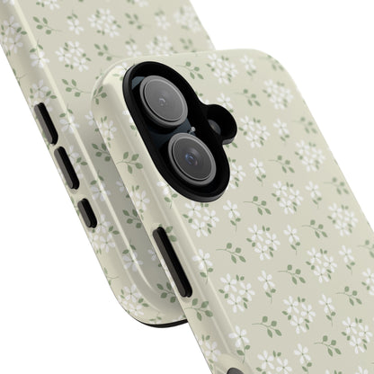 Beige Daisy Bloom iPhone Case