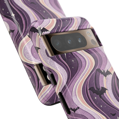 Retro Bats & Swirls Google Pixel Case